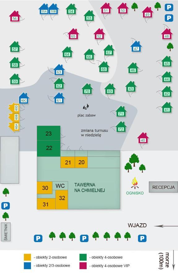 Osrodek Wczasowy Lesny Resort Mielno 미엘노 외부 사진